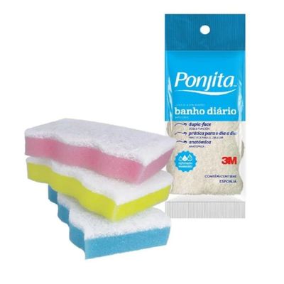 Esponja De Banho Ponjita Leve 3 Pague 2 - H0002271700 - 3m
