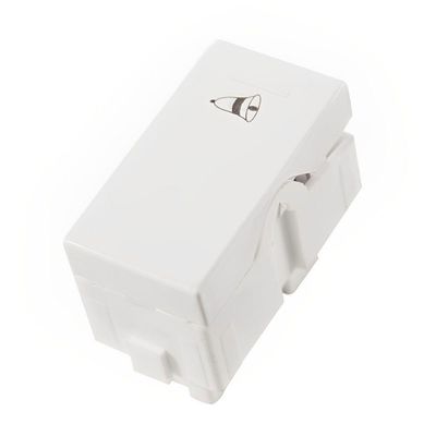 Interruptor Pulsante Para Campainha Sem Placa Branco - Dc-9100-6 - Dicompel
