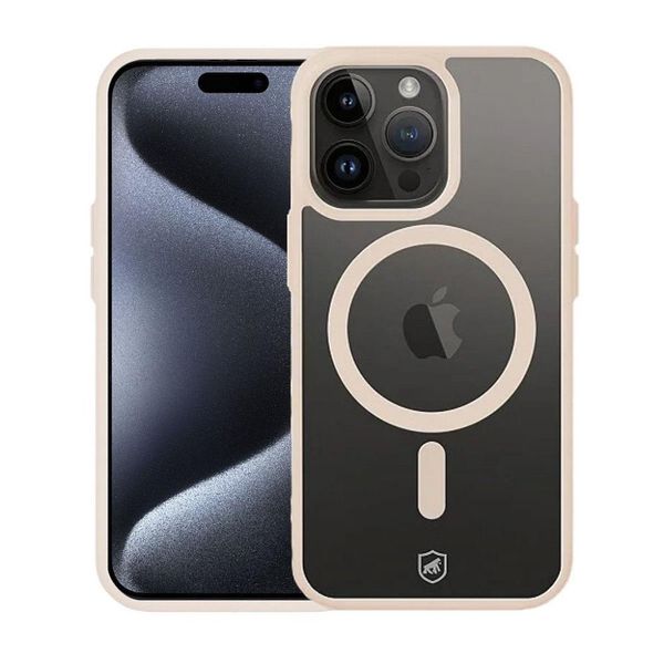Capa MagSafe para iPhone 15 Pro Max - Rosa - Gshield