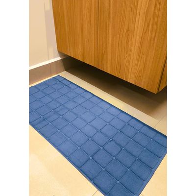 Toalha Piso Delicatta 50x100cm Teka Azul