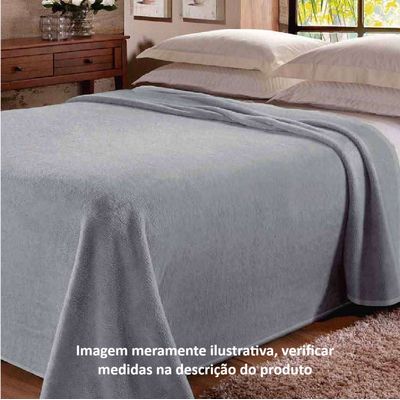 Manta Microfibra Queen 220x240cm Unicolor Jolitex Vinho