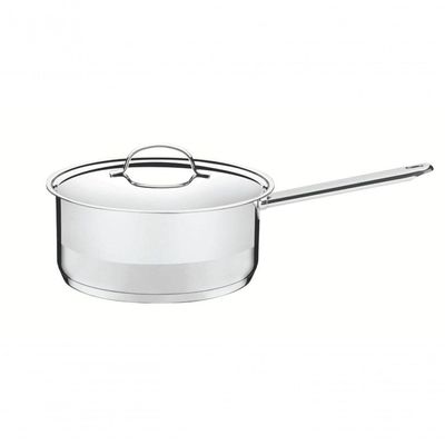 Panela Tramontina Professional 24cm Em Aço Inox Com Detalhe Satinado