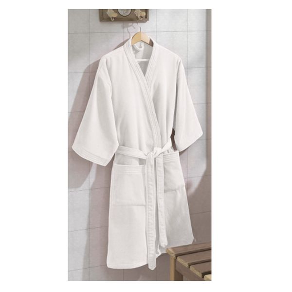 Roupão Algodão Veludo Confort G Dohler Branco