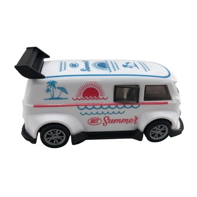 Mini Carrinho Pull Back Garagem S.A. Turbo Aventura - Branco Summer