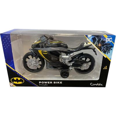 Laptop Infantil Educativo Candide Batman Bilíngue + Moto à Fricção Batman Power Bike