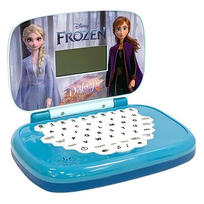Kit Frozen - Veículo Controle Remoto Giro Gelado + Laptop Infantil Bilíngue