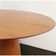 Mesa Cone Redonda 160cm Base Madeira Natural Tampo