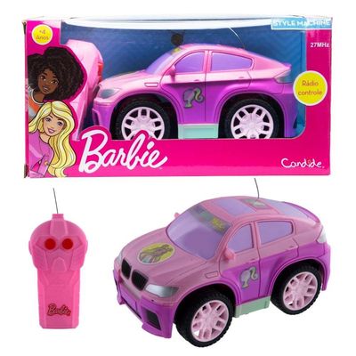 Veículo Controle Remoto Barbie Style Machine