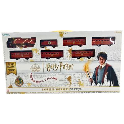 Ferrovia Mágica Harry Potter Expresso Hogwarts - 37 Peças