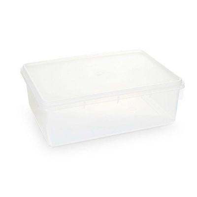 Kit 3 Caixas Herméticas Plásticas Empilháveis 3.5l, 6.5l, 11l Transparente