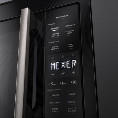 Micro-ondas de Embutir Electrolux 34L Preto Experience com Descongelamento Assistido (ME3BP) 220V