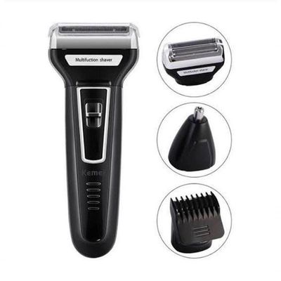 Sto47 - Maquina De Cortar Cabelo Barbeador Aparador 3 Em 1 Eletrico - Beleza
