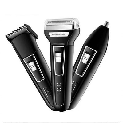 Sto47 - Maquina De Cortar Cabelo Barbeador Aparador 3 Em 1 Eletrico - Beleza