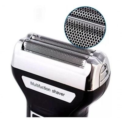 Sto47 - Maquina De Cortar Cabelo Barbeador Aparador 3 Em 1 Eletrico - Beleza