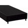 Cama Box Blindado Solteiro Extremo Reforçado Xerife Móveis Sintético Preto 40x88x188