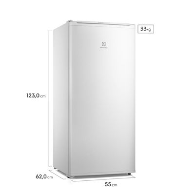 Freezer Vertical Electrolux Cycle Defrost 162L Inverter Uma Porta (FEI19) 127V