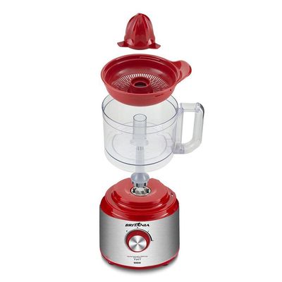 Multiprocessador Britânia 5 Em 1 Inox 900W BMP2700V Turbo 220V