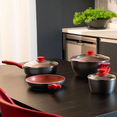 Conjunto De Panelas Philco Redstone PKT407 4 Peças