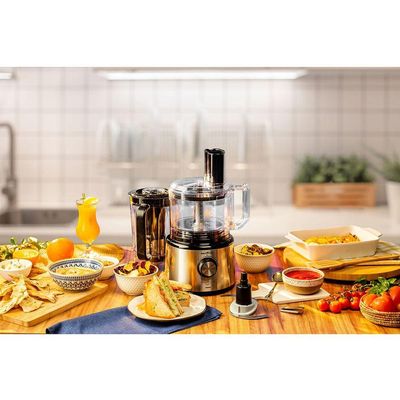 Multiprocessador Britânia 5 Em 1 Inox 900W BMP2700P Turbo 220V
