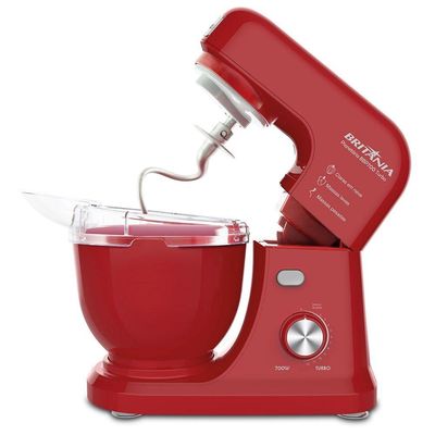 Batedeira Planetária Britânia BBP700V Turbo Vermelho 4L 110V