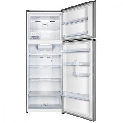 Geladeira Hisense Frost Free Duplex Inverter Design 466L Inox 110V