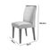 Mesa Olimpia 90 Mdf Canto Copo E Com 4 Cadeiras Athenas Veludo Capuccino Naturalle