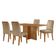 Mesa Olimpia 120 Mdf Canto Copo E Com 4 Cadeiras Athenas Turim 07 Naturalle