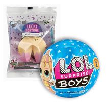 17618240871871 Kit Boneco LOL Surprise! Boys Série 2 (8926B) + Bisctoito da Sorte Lucky Fortune (1500)