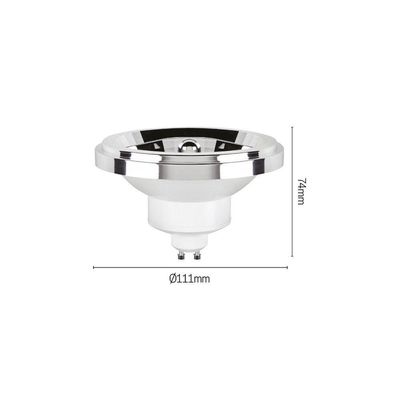 Lâmpada Led Stella Ar111 Eco 11w Gu10 Bivolt 2700k - Luz Amarela