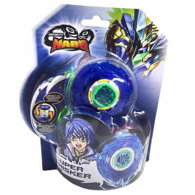 Pião de Batalha Infinity Nado Plastic Series - Azul