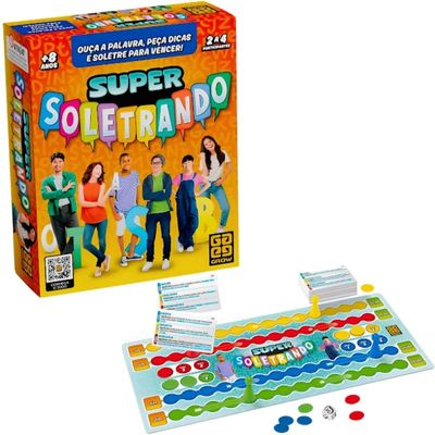 Jogo De Carta Super Soletrando - Grow