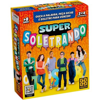 Jogo De Carta Super Soletrando - Grow