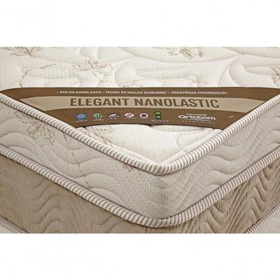Colchão Elegant Nanolastic – Solteiro (88x188x27) – Ortobom