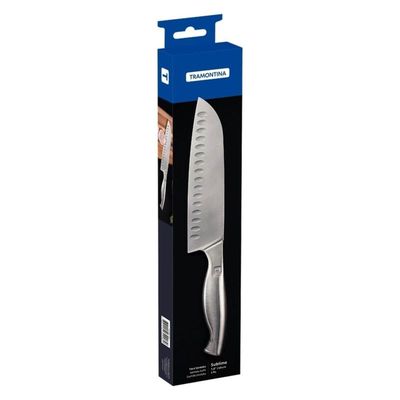 Faca Santoku Tramontina Sublime Em Aço Inox 7,5
