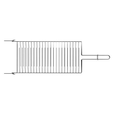 Grelha Tramontina Churrasco 42x23cm Em Aço Inox