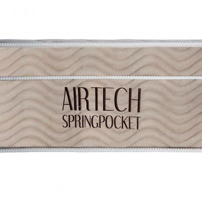 Cama Box E Colchão Airtech – Solteiro (88x188) - Ortobom