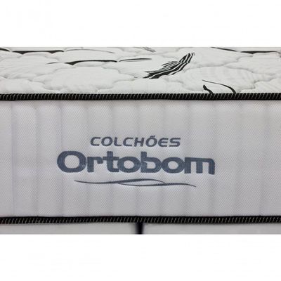 Cama Box E Colchão Highfoam – Solteiro (88x188) - Ortobom