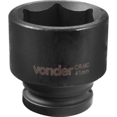 Soquete Sextavado De Impacto Enc 3-4" 41mm Aço Cromo Vonder