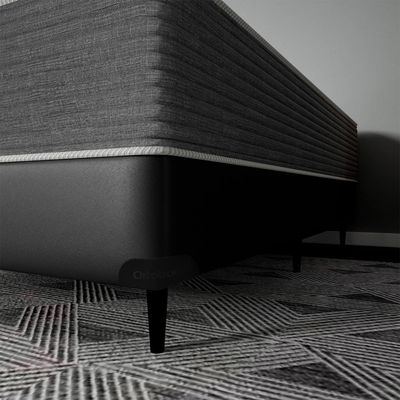 Base Sommier Preto Viúva (128x188x23) - Ortobom