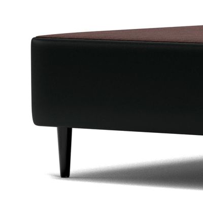 Base Sommier Preto Viúva (128x188x23) - Ortobom