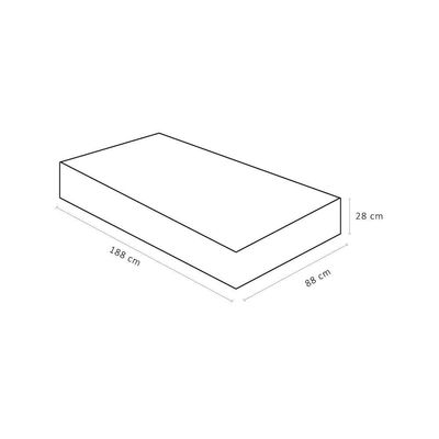Colchão Elegant Superpocket – Solteiro (88x188x28) - Ortobom