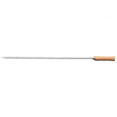 Espeto Para Churrasco Tramontina Inox Lâmina Com Cabo Madeira 75cm