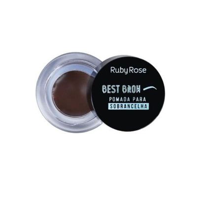 Ruby Rose Hb8400 Best Brown Pomada Para Sobrancelha 3,3g Cor:dark