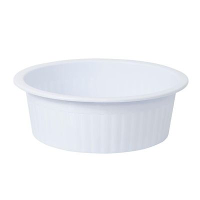 Bacia Canelada 4,9l Plasvale Branco