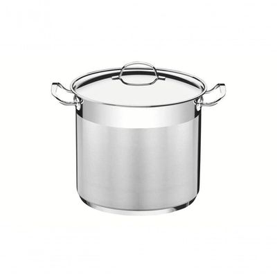 Caldeirão Tramontina Professional Aço Inox Com Tampa 24cm
