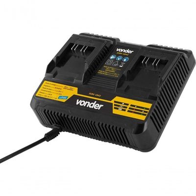 Carregador De Bateria Duplo 18V Icbv 1842 Vonder