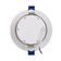 Kit 6 Spot De Led Embutir Slim Mr11 Redondo 3w Bivolt 3000k Quente