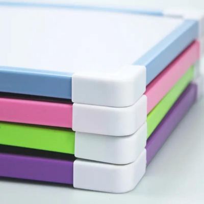 Lousa Quadro Branco Magnetico Completa Caneta Apagador 30x20cm Porta Recados Anotacoes Casa