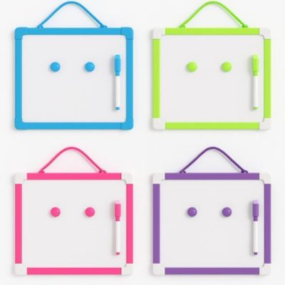 Lousa Quadro Branco Magnetico Completa Caneta Apagador 30x20cm Porta Recados Anotacoes Casa