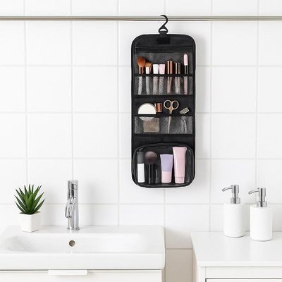 Necessaire Bolsa Organizadora Higiene Pessoal Com Gancho Viagem Mala Academia Unissex Masculino